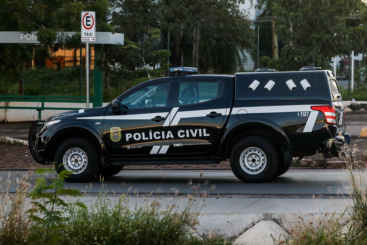 Viatura PJC, Pol&iacute;cia Civil, viatura da Pol&iacute;cia Civil