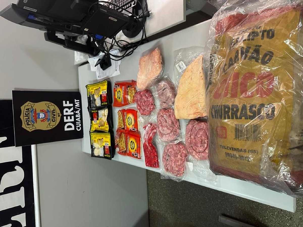Carga de carne roubada em Cuiab&aacute;