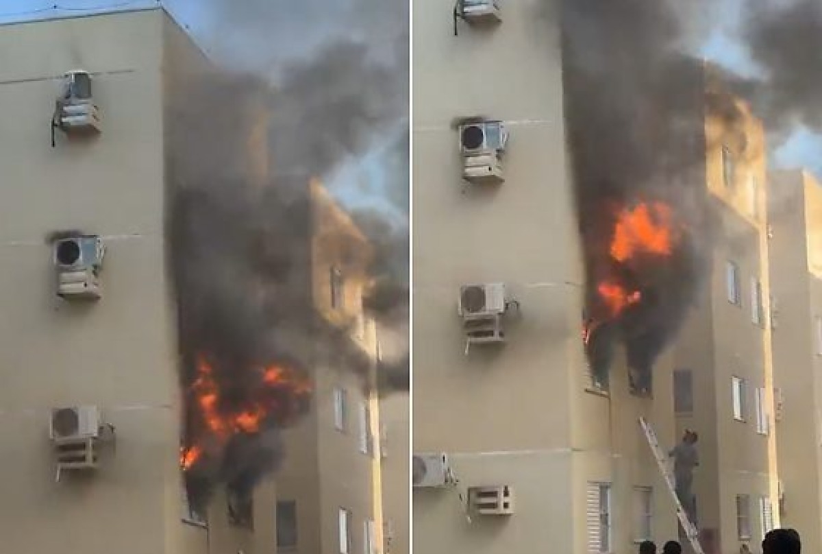 inc&ecirc;ndio apartamento em VG