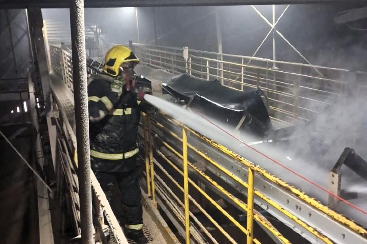 inc&ecirc;ndio ind&uacute;stria de etanol em sinop
