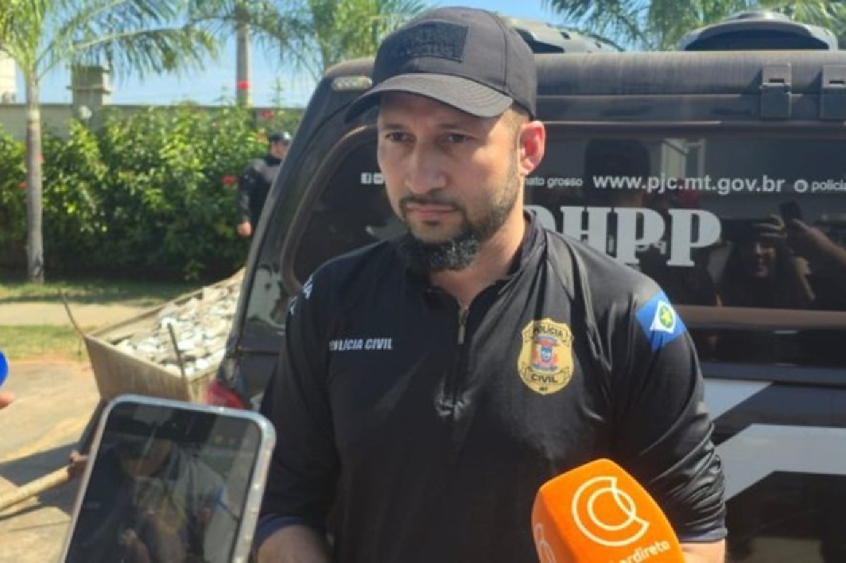 Delegado Rog&eacute;rio Gomes, da Delegacia de Homic&iacute;dios e Prote&ccedil;&atilde;o &agrave; Pessoa (DHPP)