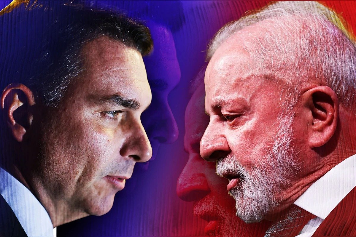 Lula e Fl&aacute;vio