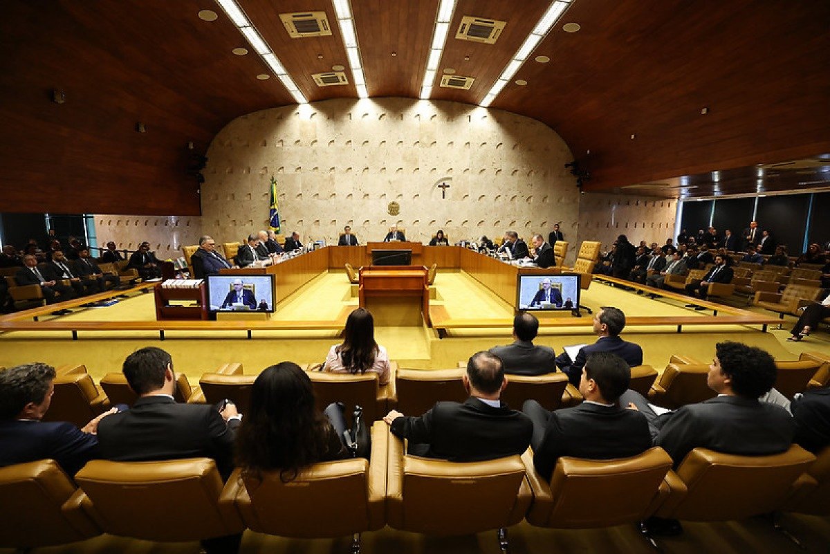 STF sessão Alexandre de Moraes - plenário