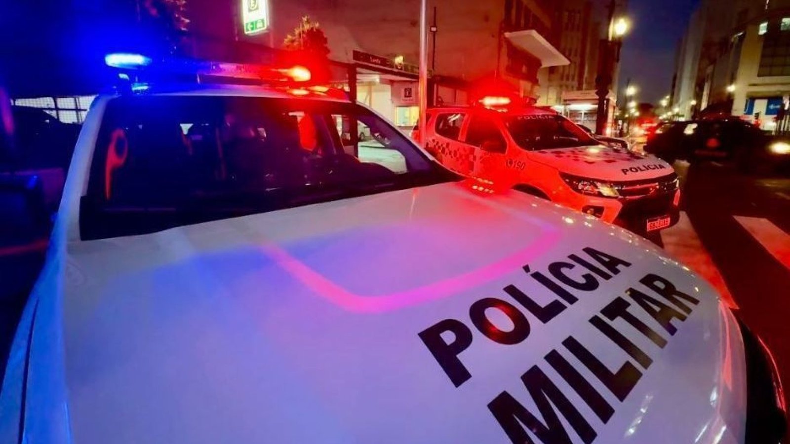 Viatura da PMESP  • Reprodução/SSP