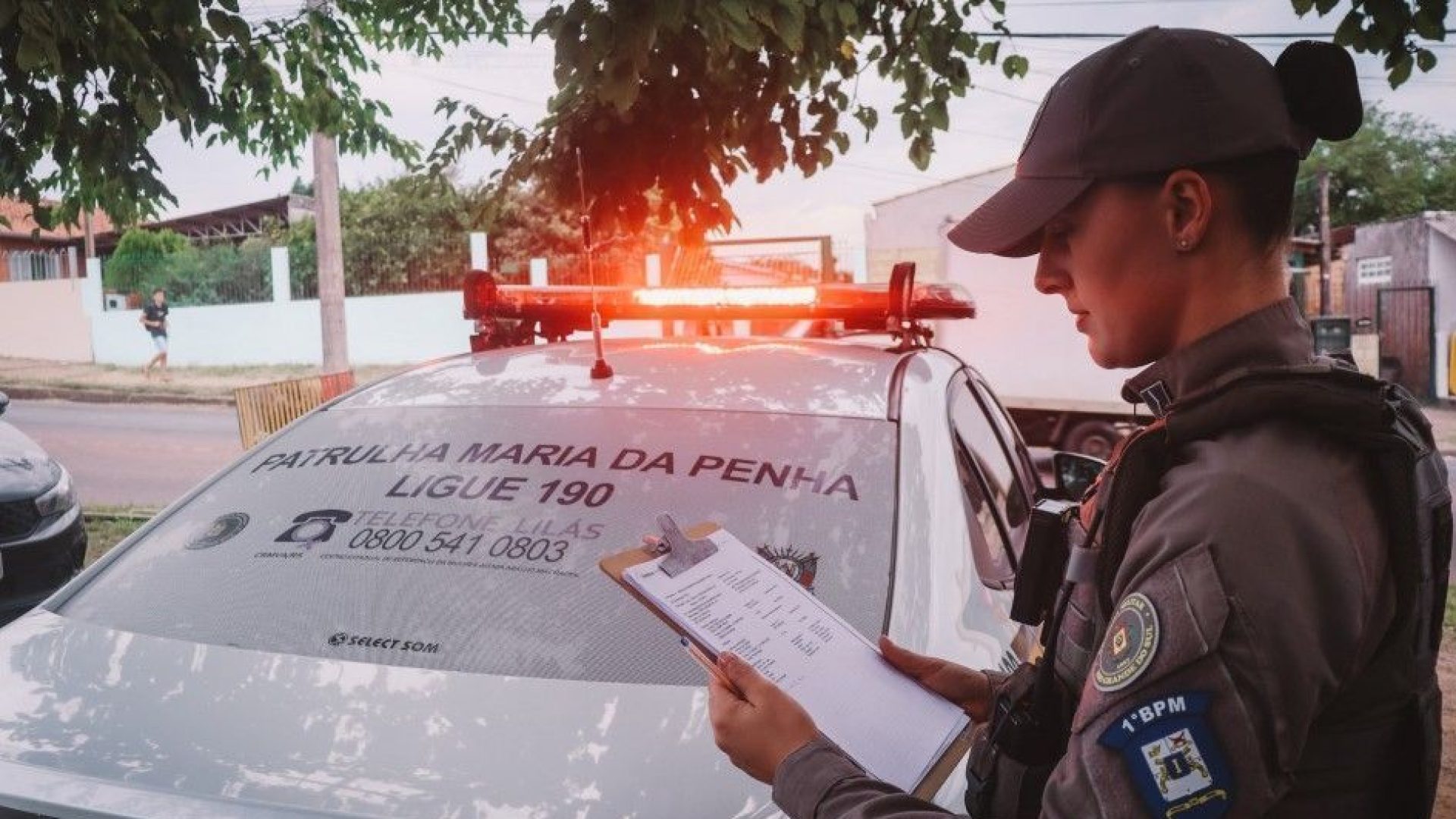 Ferramenta permite que os policiais otimizem seus deslocamentos  • Ascom Brigada Militar/Reprodução