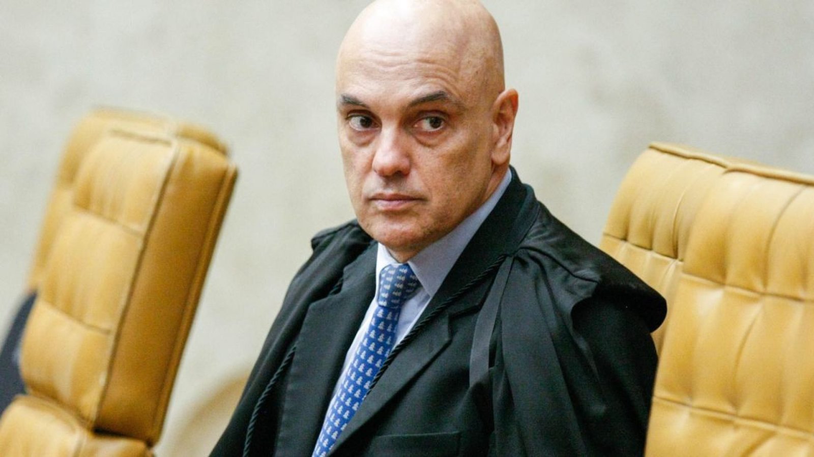 Ministro Alexandre de Moraes em sessão plenária do STF  • Sophia Santos/STF