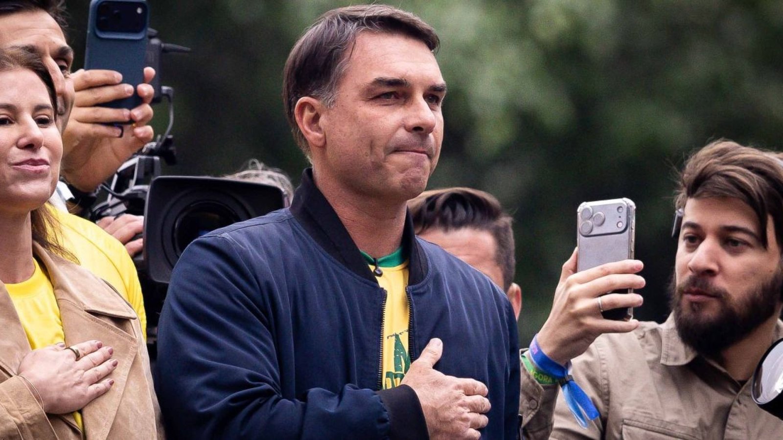 O candidato à presidência da República, Flávio Bolsonaro (PL)  • THIAGO MIYASHIRO/PERA PHOTO PRESS/ESTADÃO CONTEÚDO