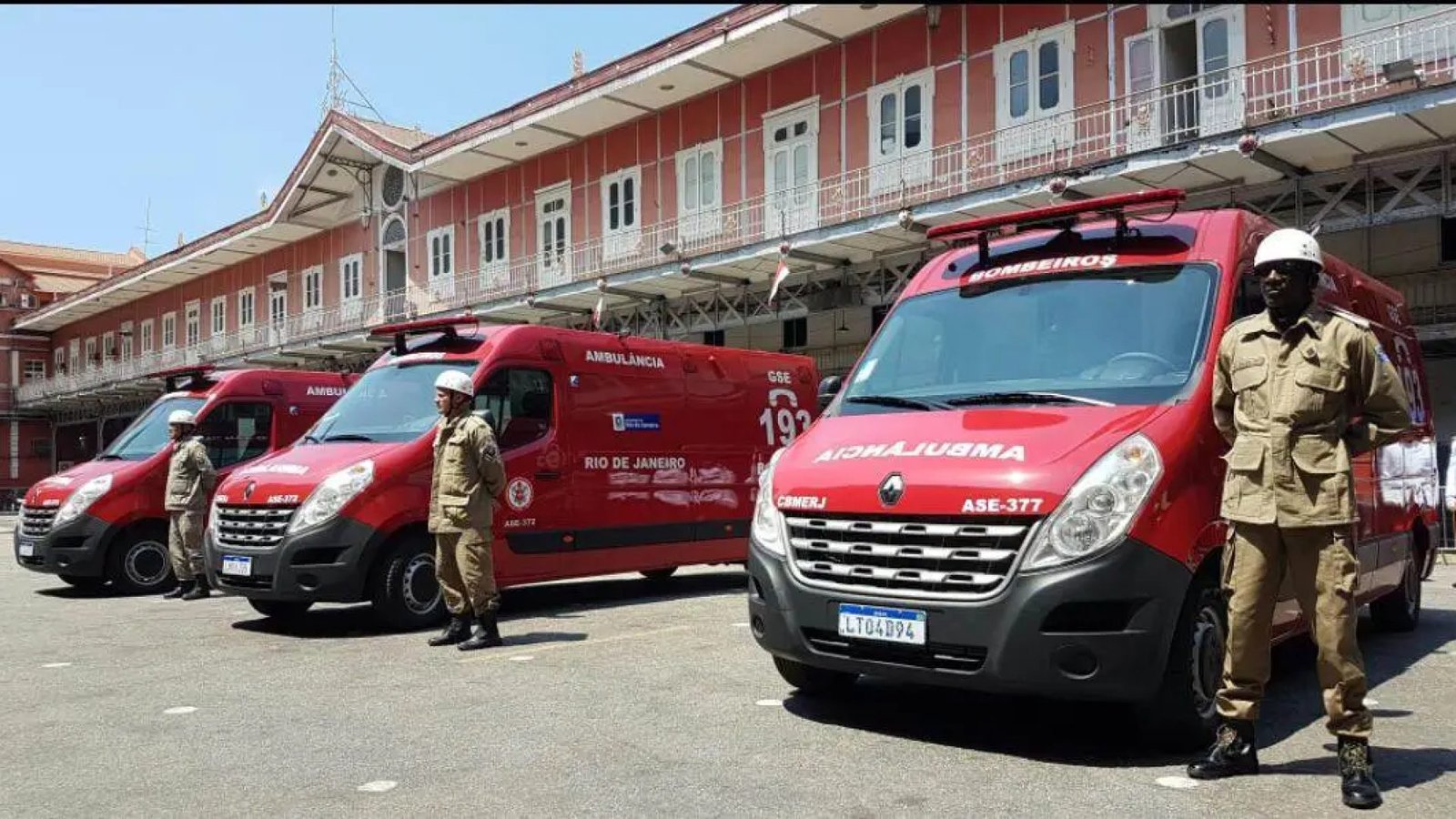 Corpo de Bombeiros do Rio de Janeiro  • Reprodução