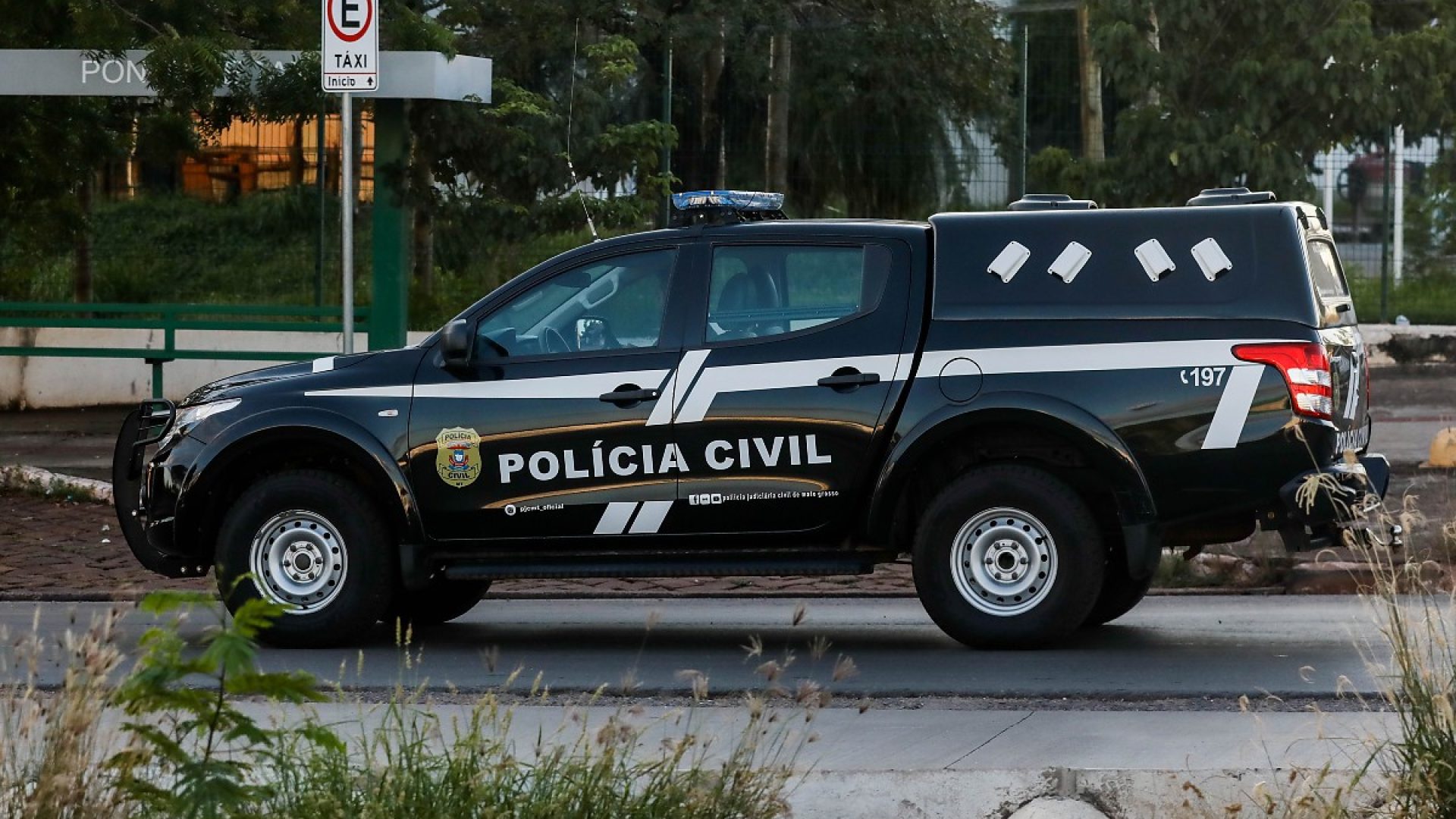 Viatura PJC, Pol&iacute;cia Civil, viatura da Pol&iacute;cia Civil