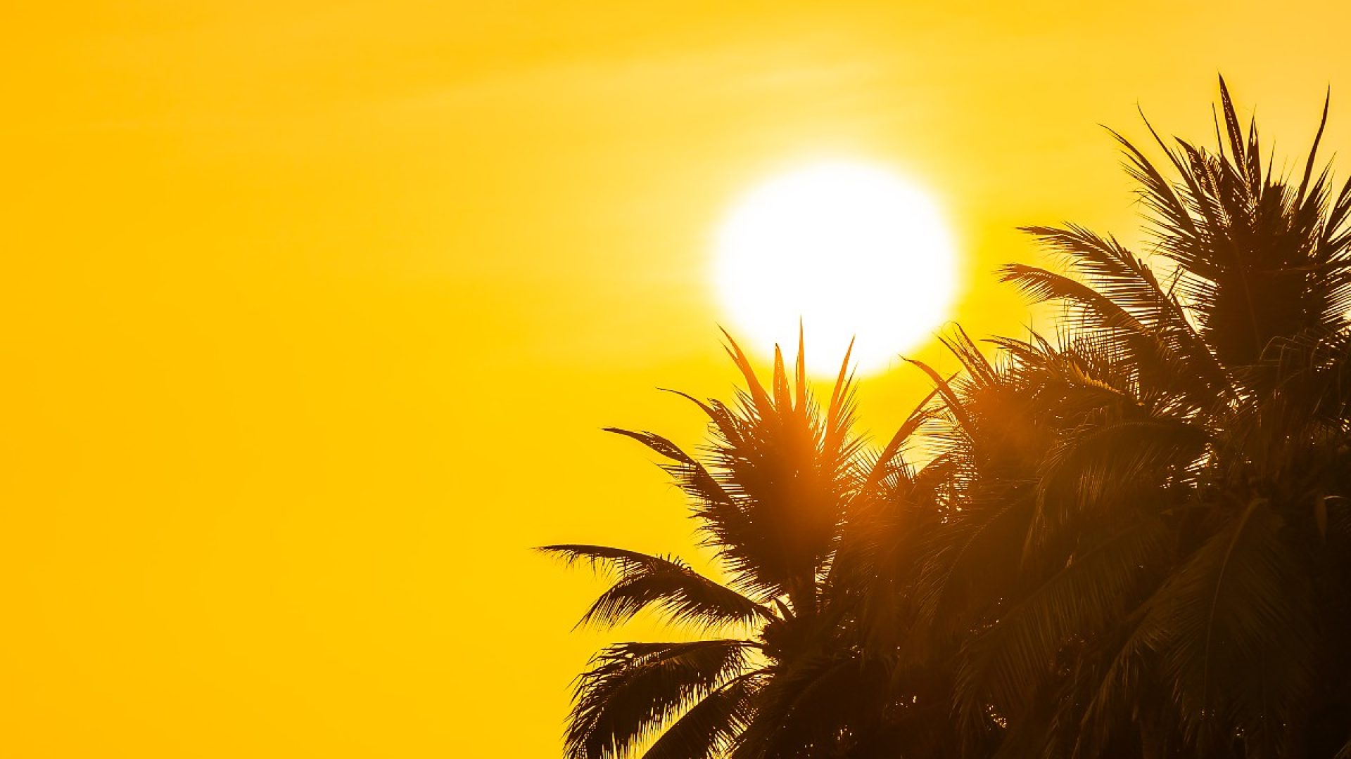 Ver&atilde;o sol forte calor