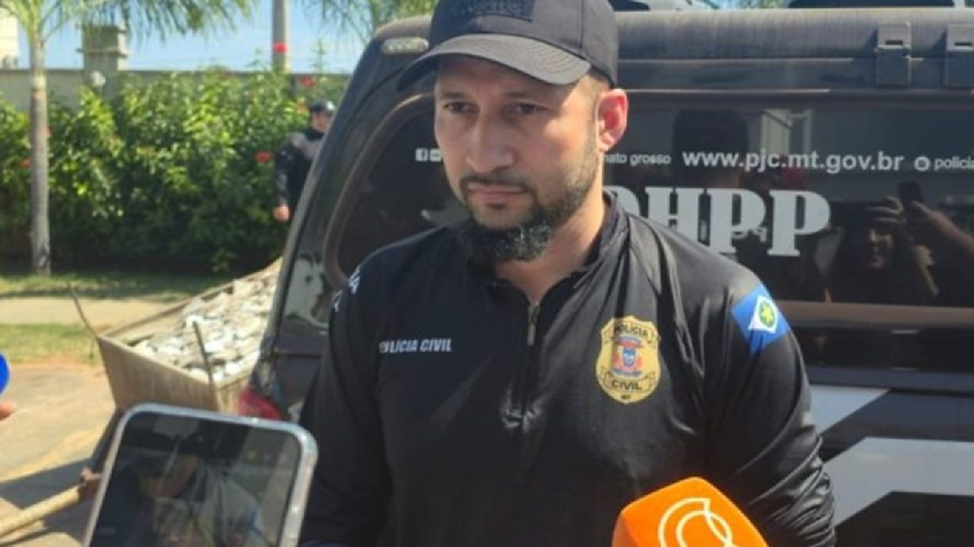 Delegado Rog&eacute;rio Gomes, da Delegacia de Homic&iacute;dios e Prote&ccedil;&atilde;o &agrave; Pessoa (DHPP)