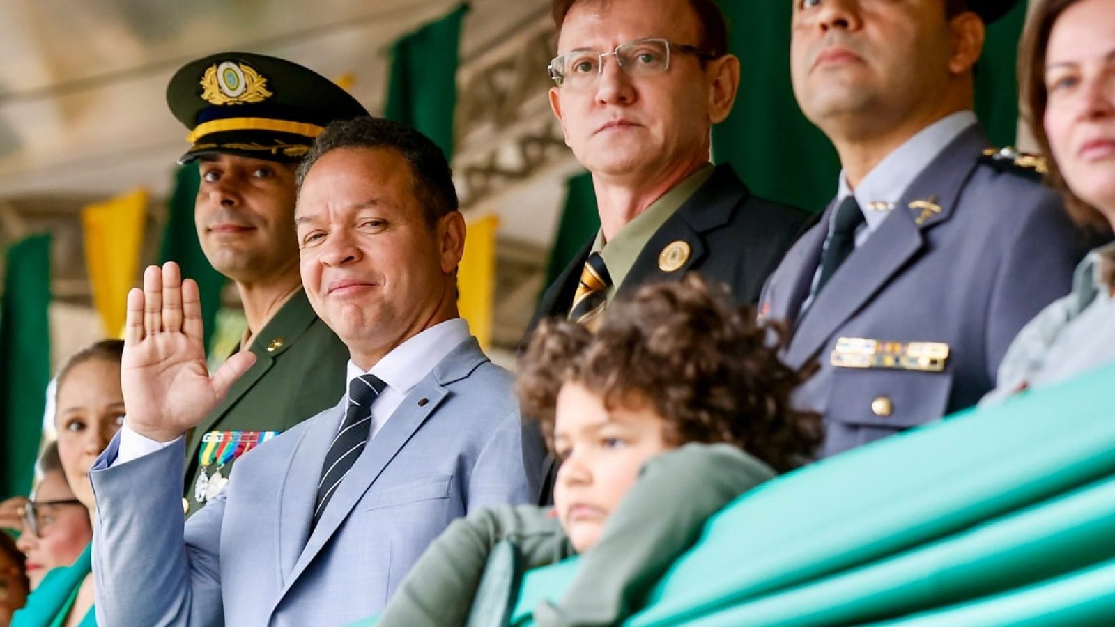 Cl&aacute;udio Ferreira desfile de 7 de Setembro Rondon&oacute;polis