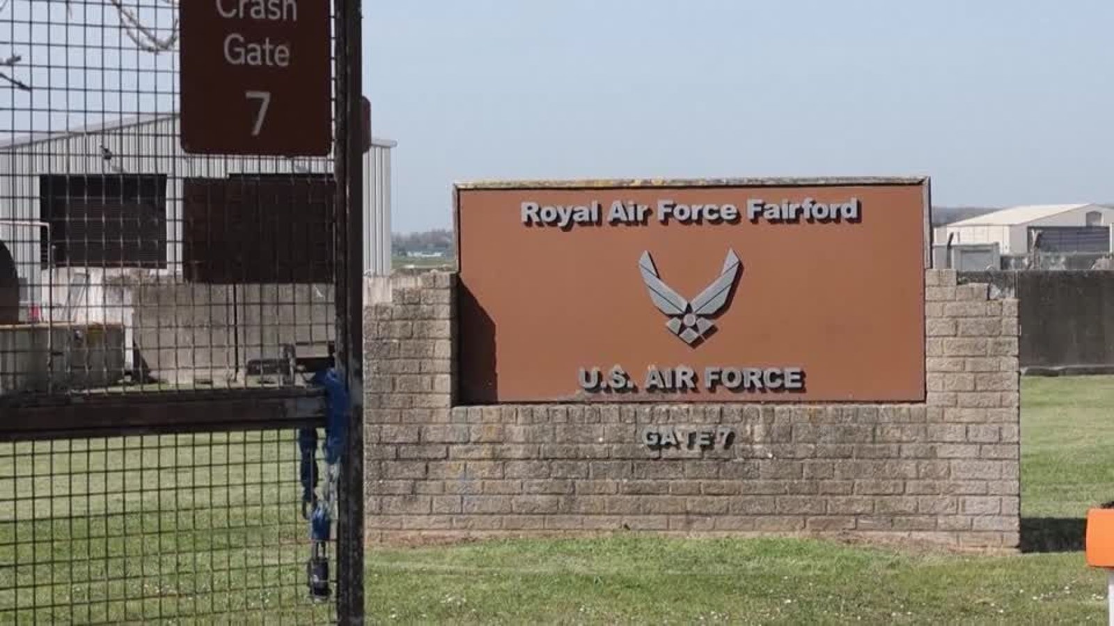 Base aérea de Fairford, no Reino Unido  • Reuters