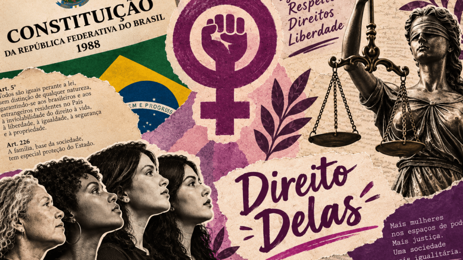 Legislação brasileira passou a reconhecer novas formas de violência, ampliou instrumentos de proteção e endureceu a responsabilização de agressores  • Imagem ilustrativa criada com Inteligência Artificial