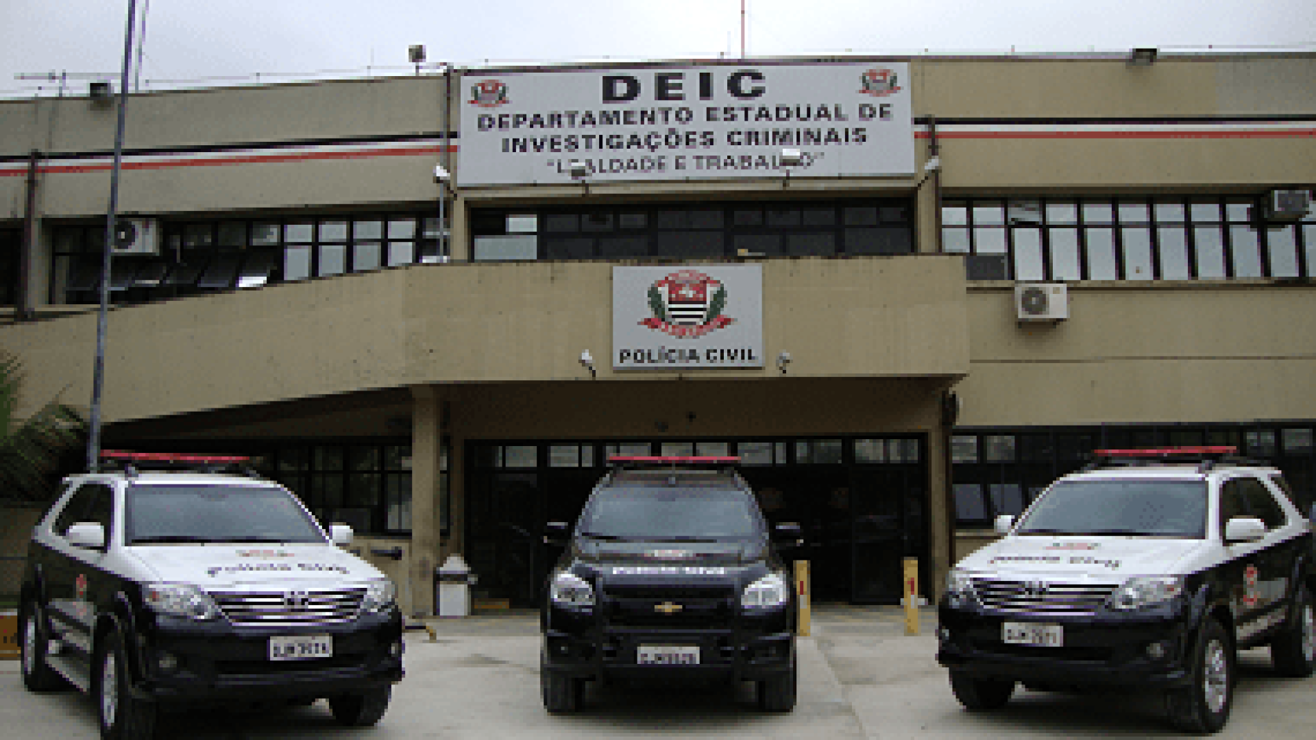 Prédio do DEIC, na Zona Norte de São Paulo.  • Divulgação / Polícia Civil