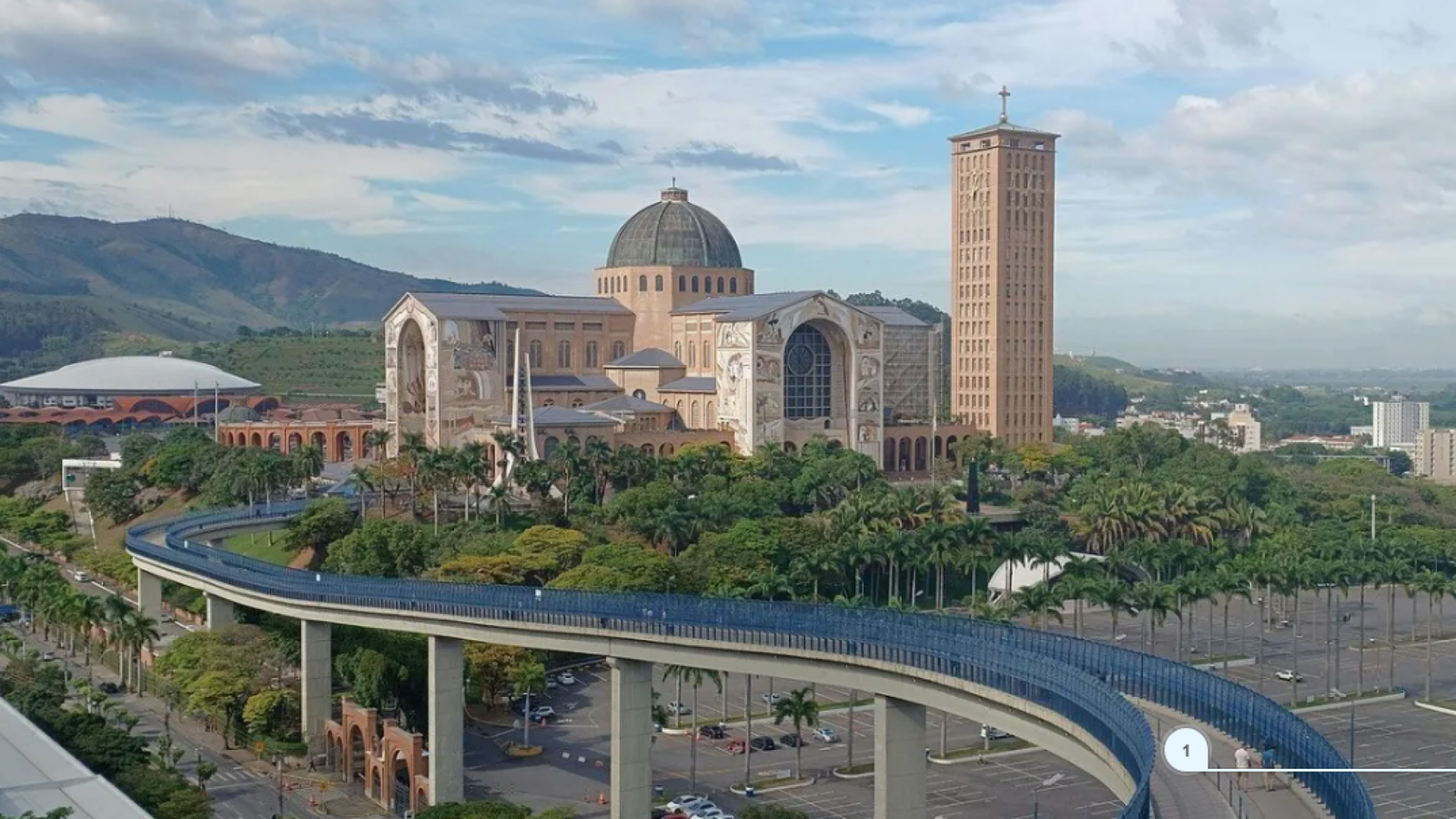 Maior santuário mariano do mundo fica em Aparecida, a 170km de São Paulo  • Wikimedia Commons/CC0 1.0