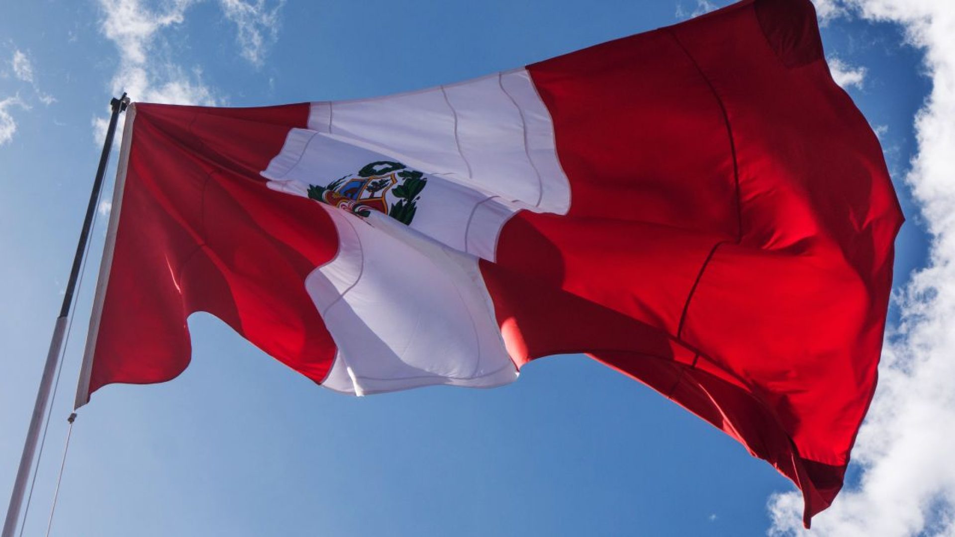 Bandeira do Peru  • Getty Images