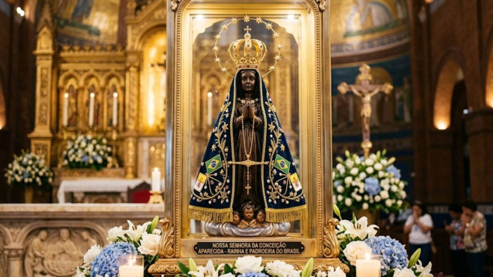 Nossa Senhora Aparecida  • Google • Imagem criada por IA