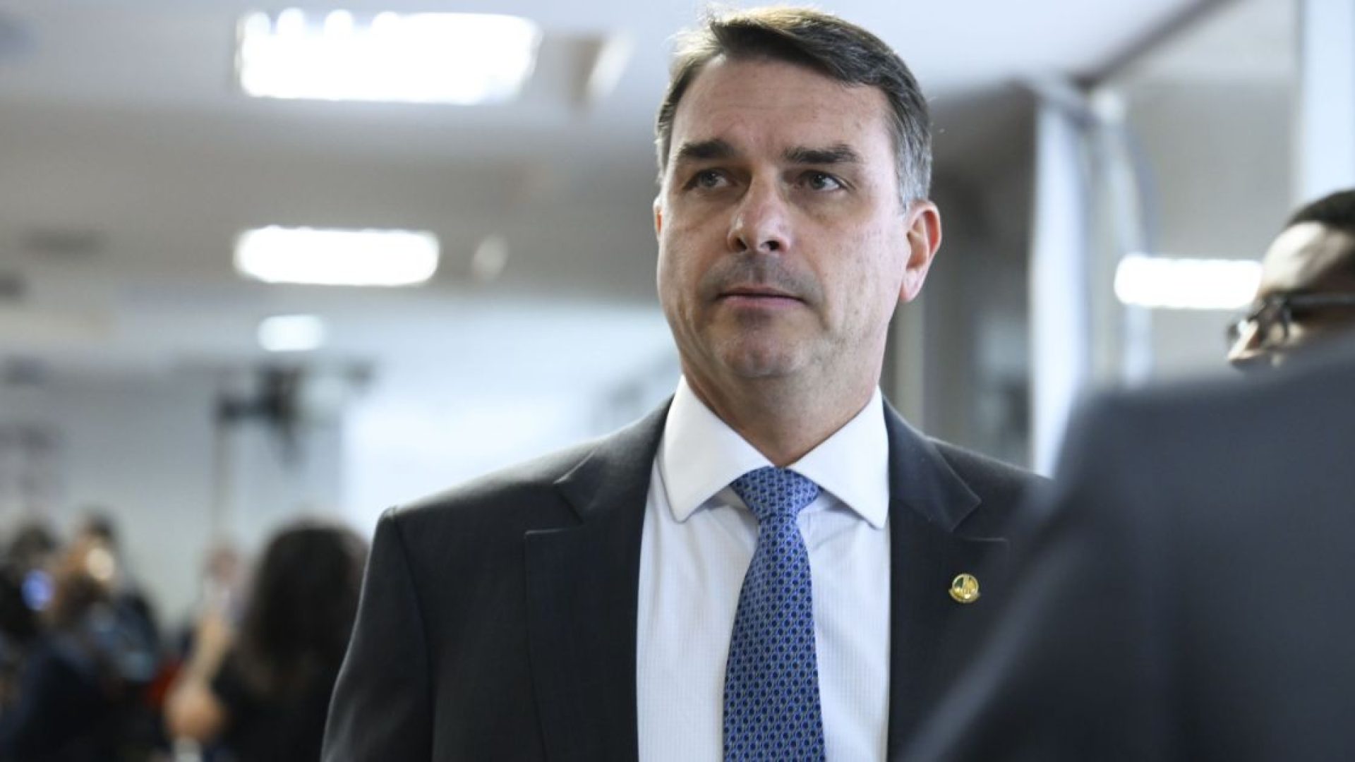 Senador Flávio Bolsonaro (PL-RJ), pré-candidato à Presidência da República  • Andressa Anholete/Agência Senado