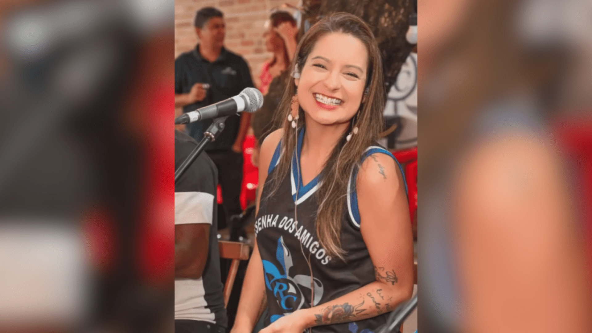 Professora Allane Pedrotti também não resistiu após ser baleada, nesta sexta-feira (28)  • Reprodução