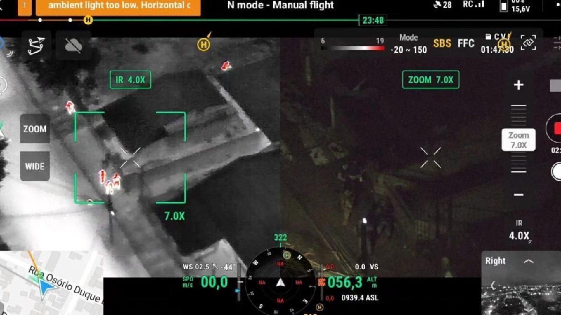 Imagens de monitoramento revelaram localização de suspeitos  • MPPR