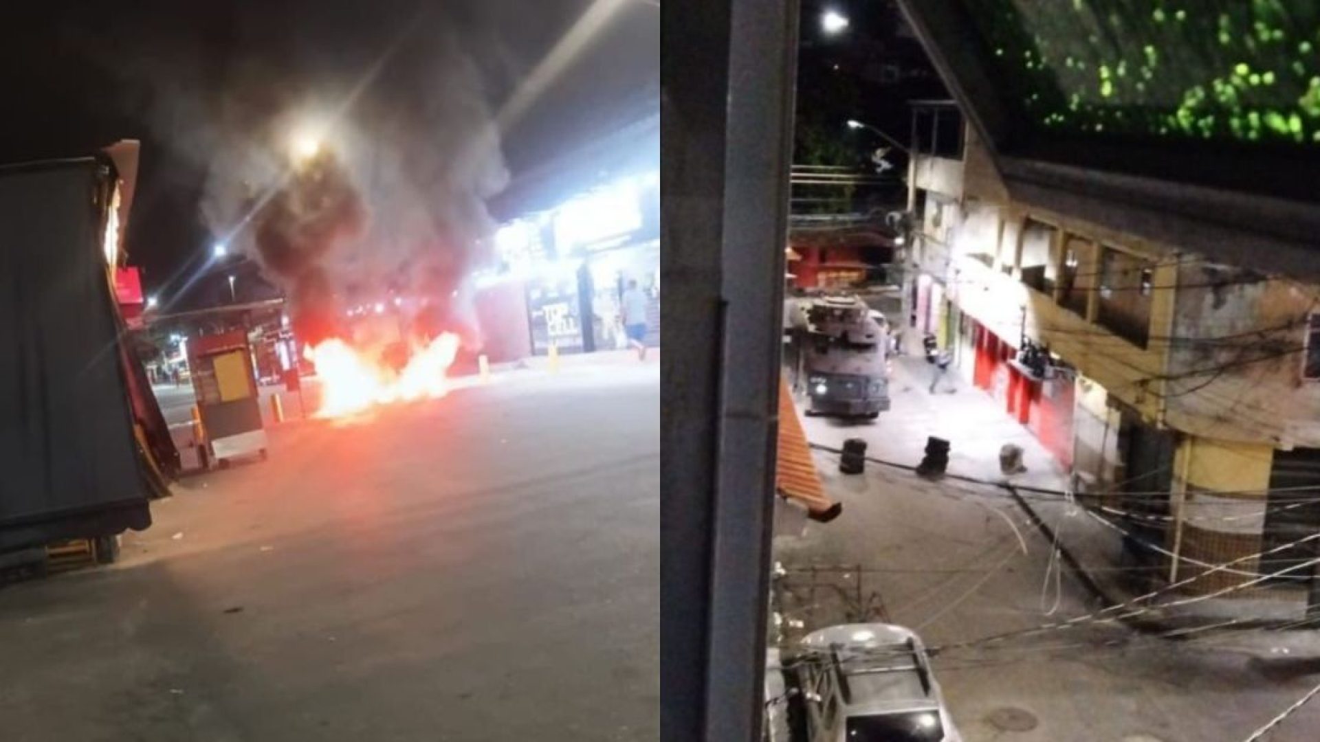 PM atua com 10 blindados e unidades especializadas em seis comunidades da zona norte do Rio  • Reprodução/Redes sociais