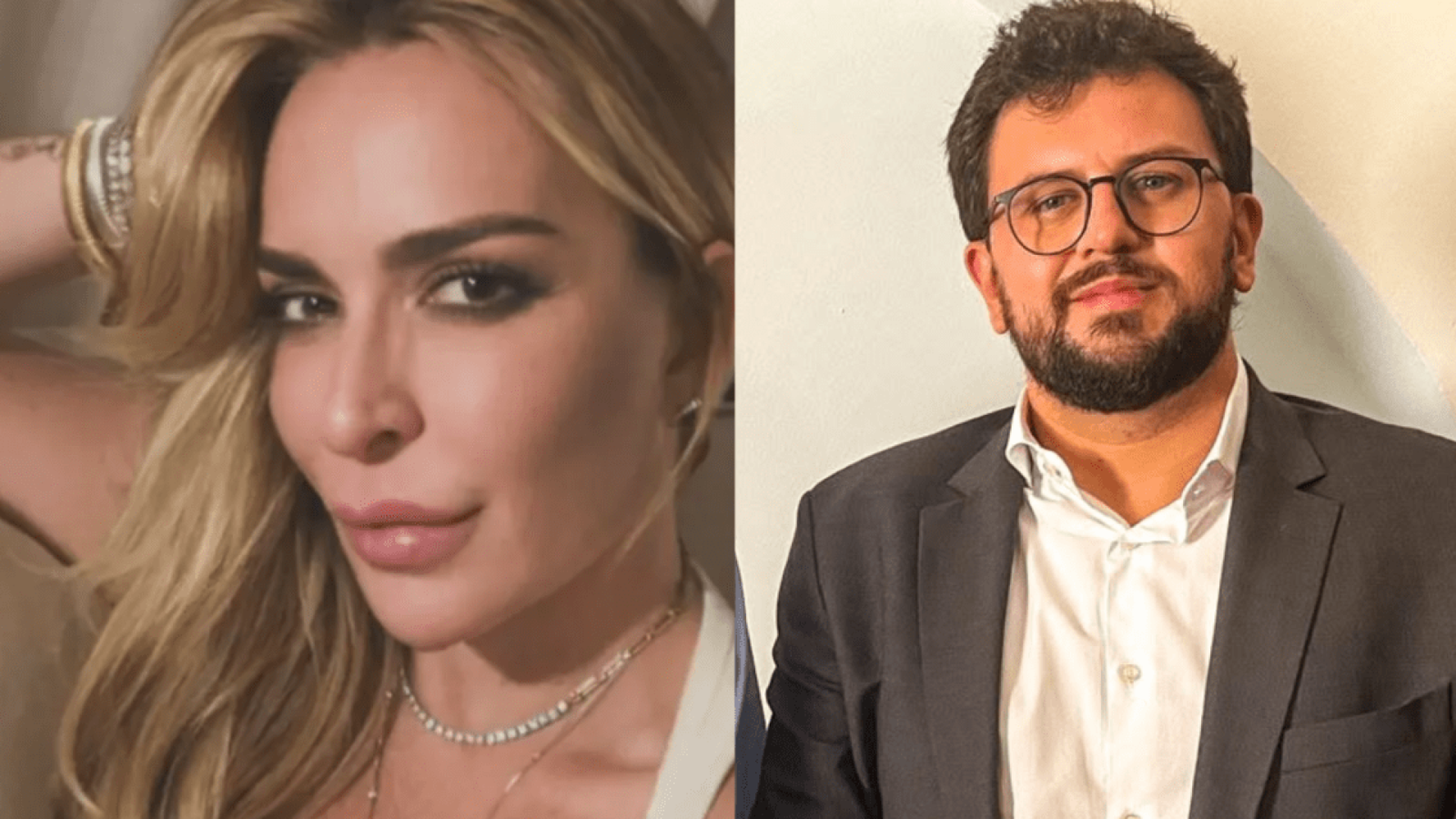 Roberta Luchsinger e Marco Aurélio Santana Ribeiro, o Marcola.  • Reprodução/Redes Sociais