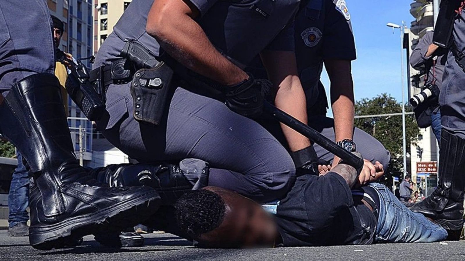 Imagem ilustrativa de violência policial  • Rovena Rosa/Agência Brasil