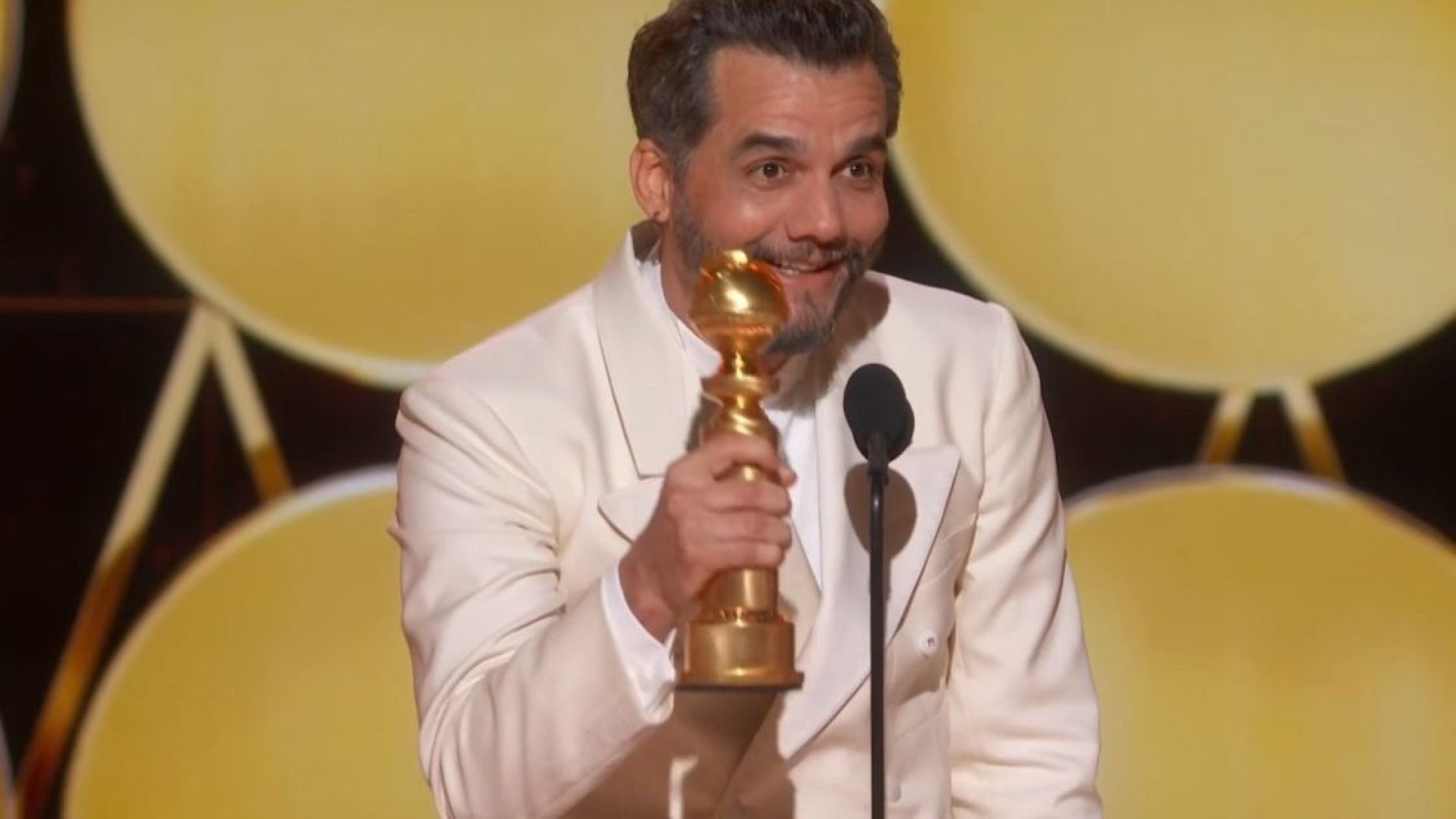 Globo de Ouro 2026: Wagner Moura faz história e vence prêmio de Melhor Ator  • Reprodução