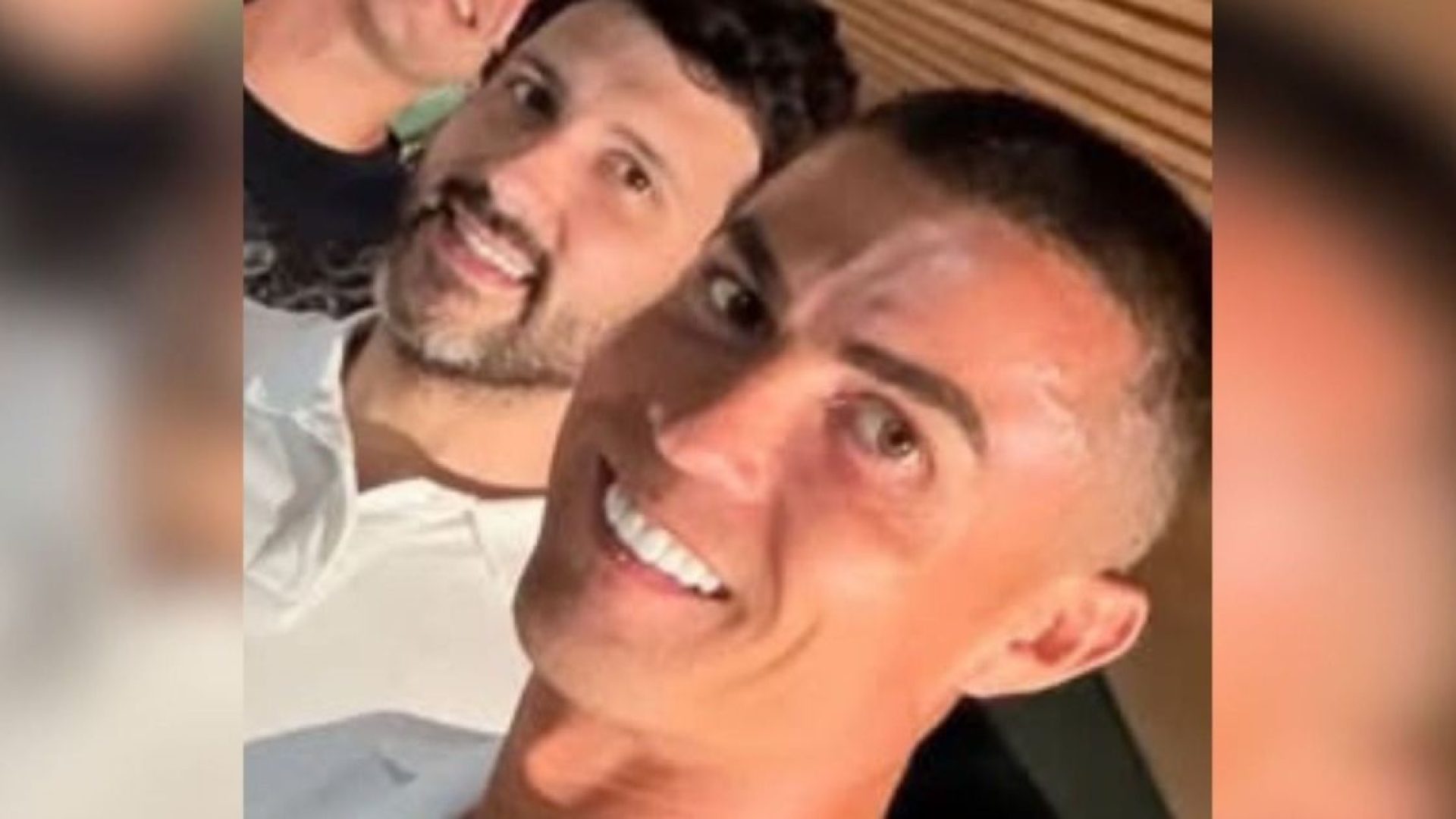 Alexandre Bertoluci Júnior e Cristiano Ronaldo  • Reprodução/Redes sociais