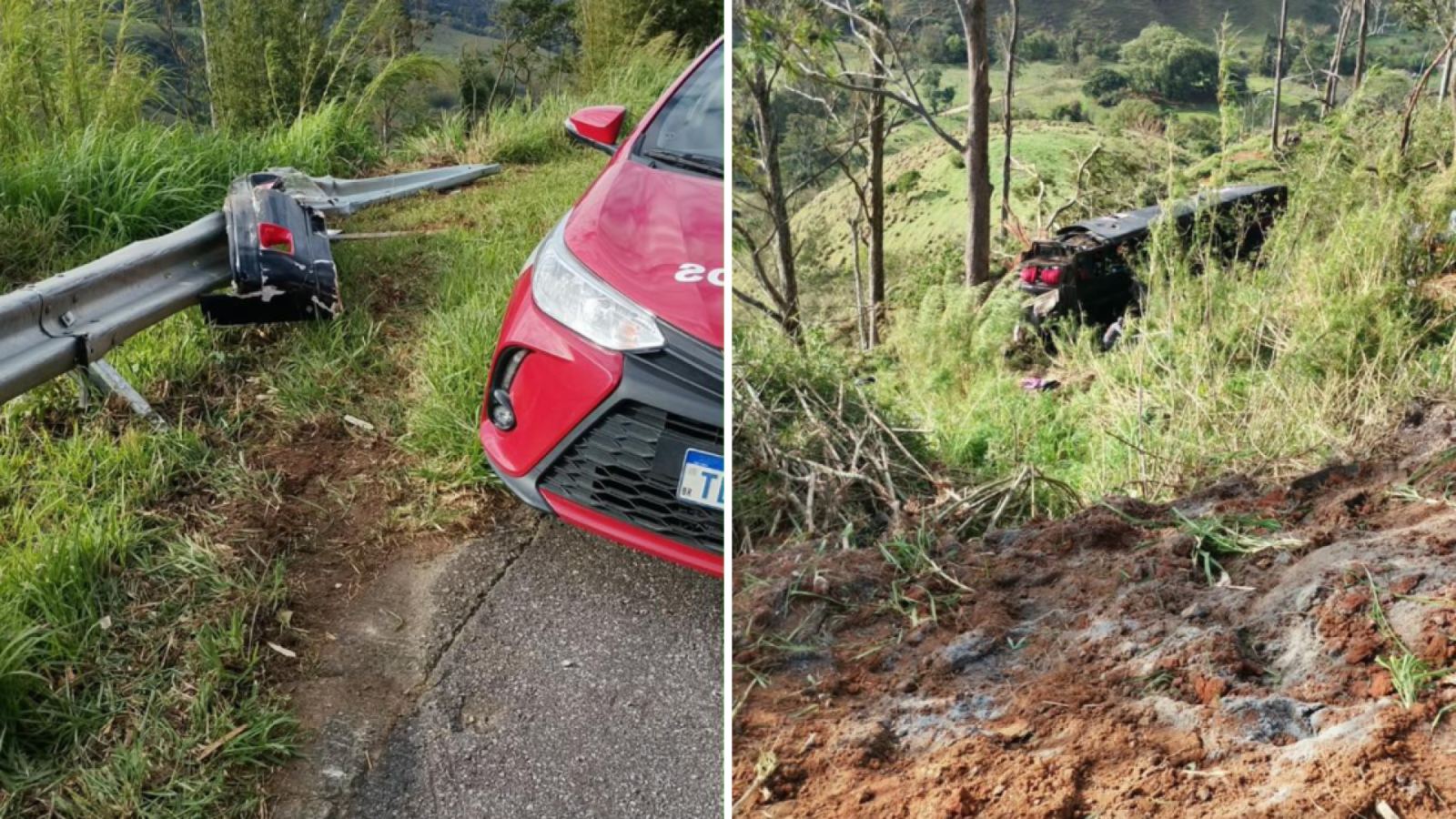 Ônibus fretado que caiu em ribanceira não tinha cadastro na ANTT