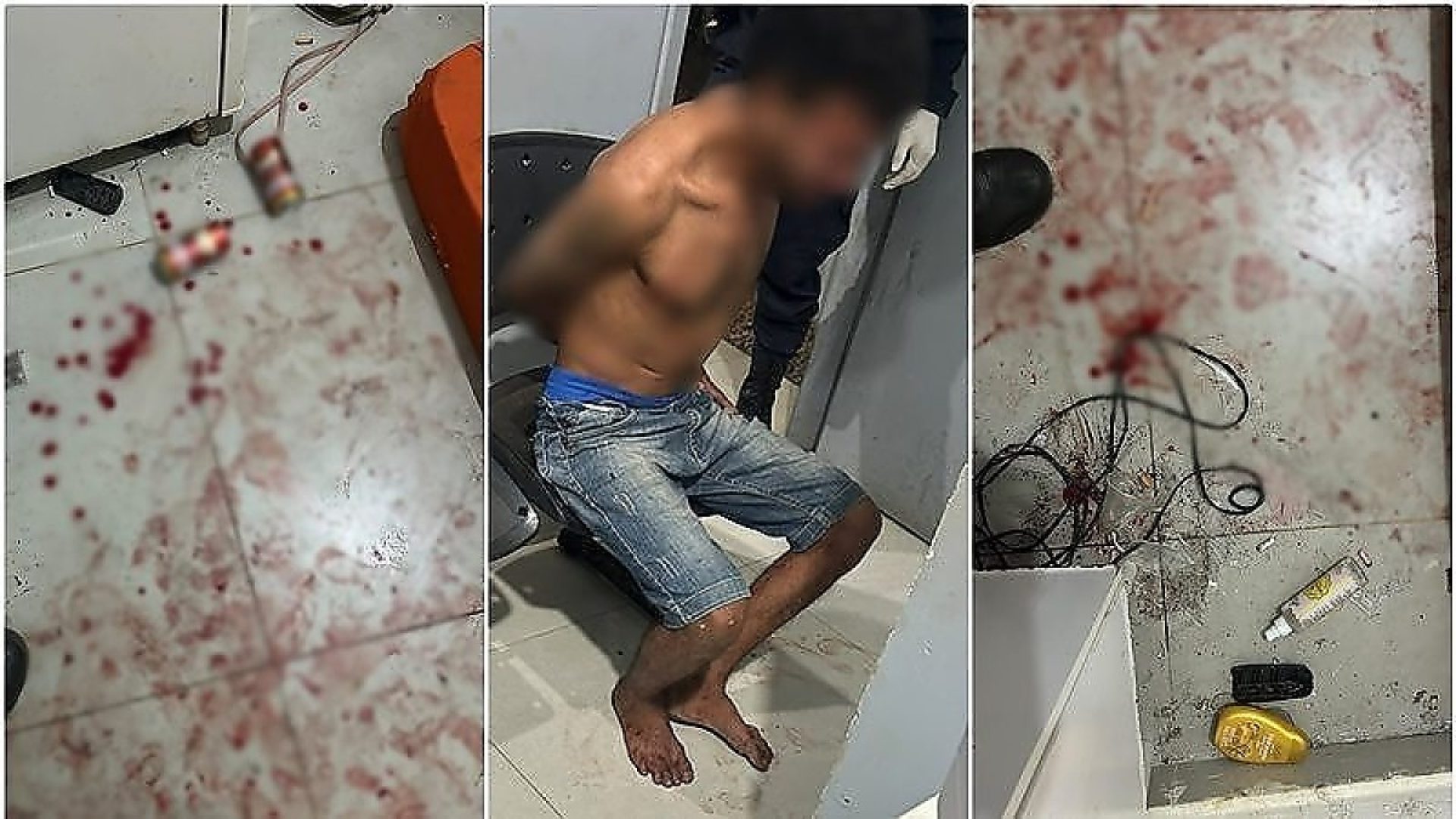 homem quebra garrafa na cabe&ccedil;a de mulher em nova mutum