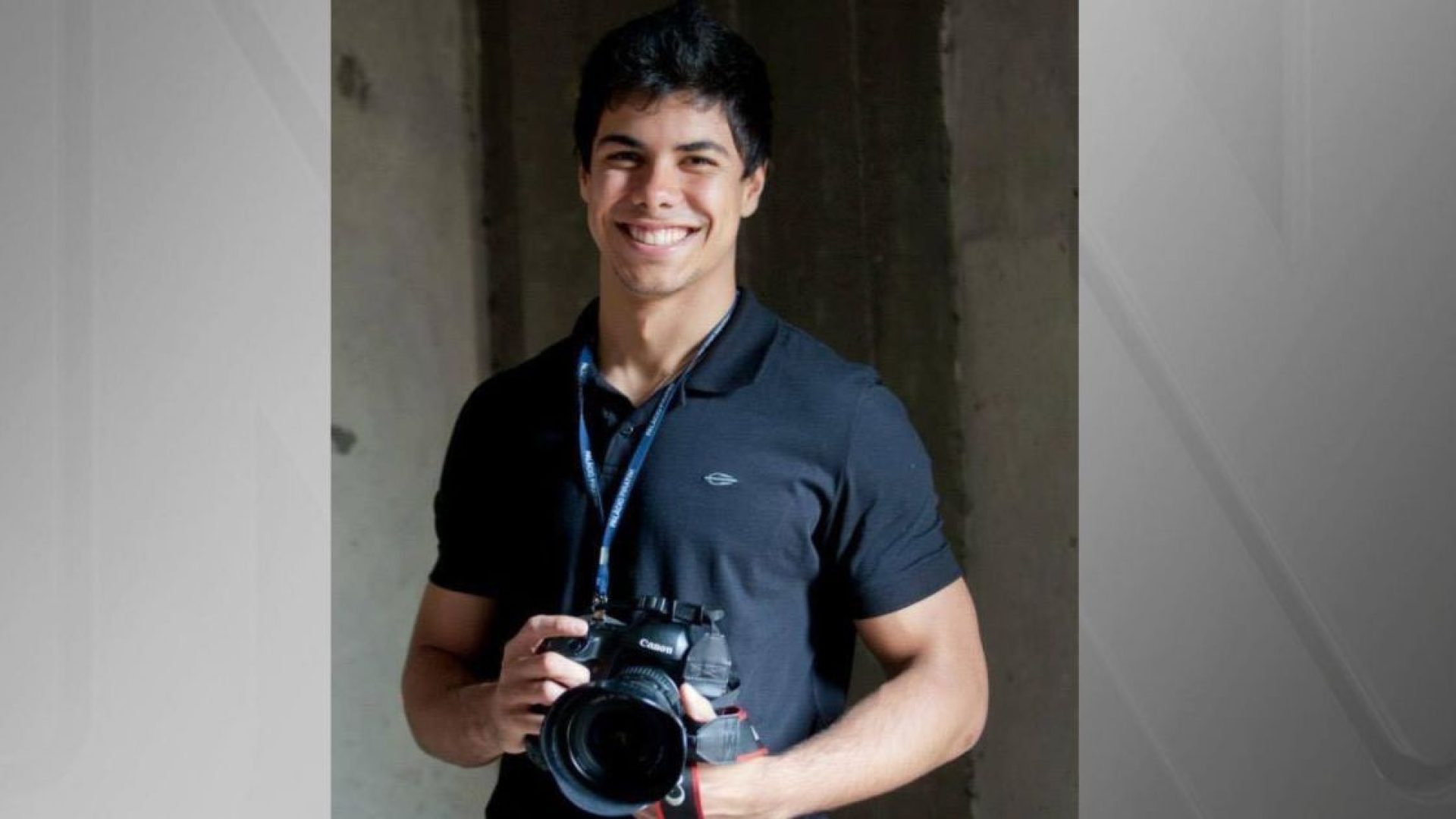 O fotógrafo José Gustavo Bertuol Gargioni  • Reprodção