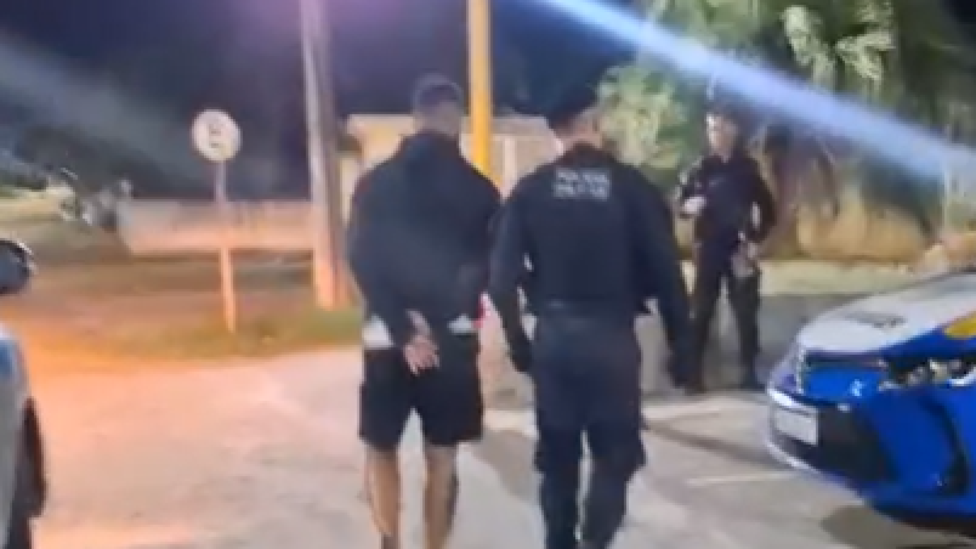 Goleiro Bruno é preso no Rio de Janeiro  • Reprodução/Polícia Militar do Rio de Janeiro