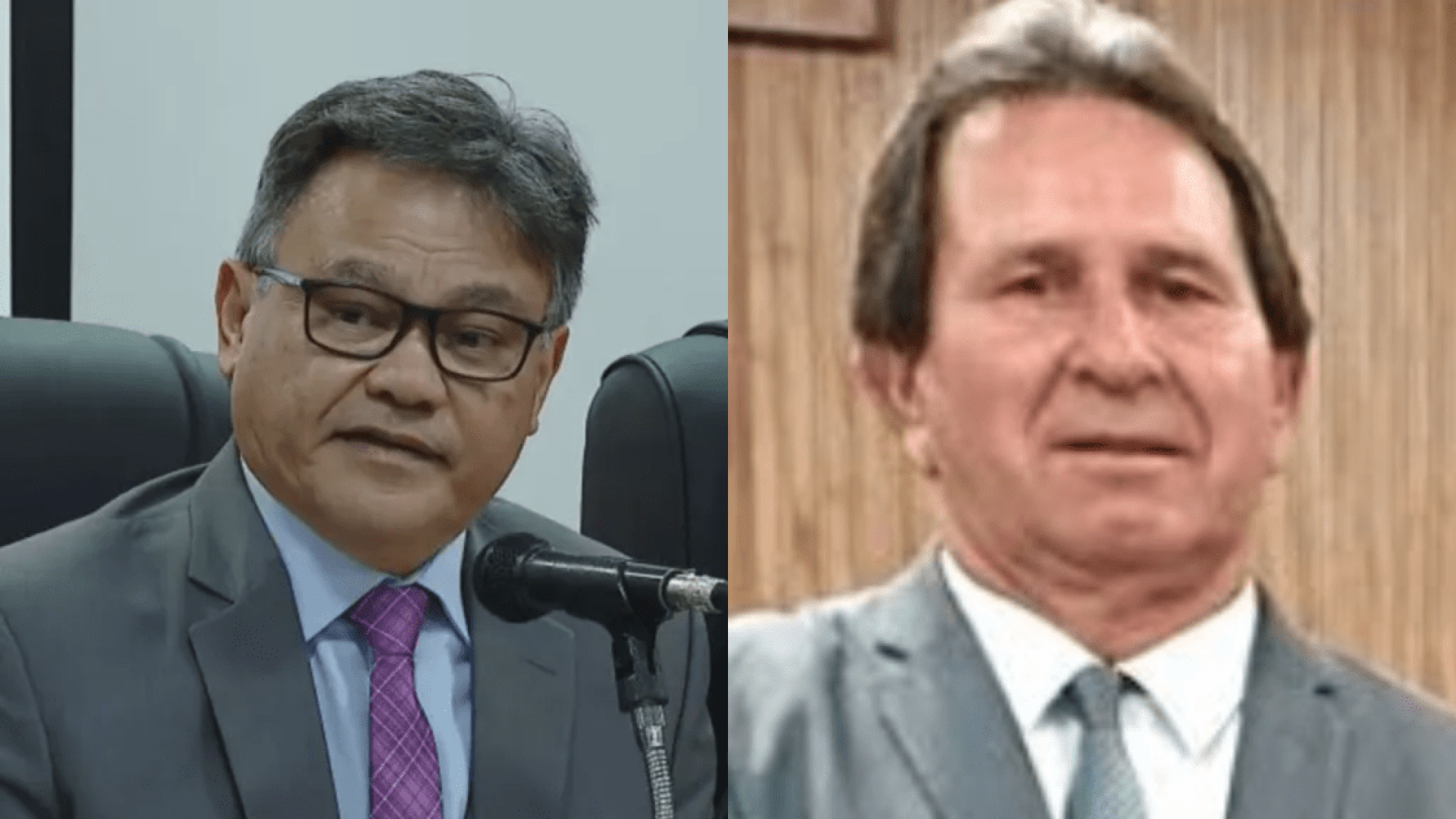 Lincoln Gakiya, promotor de Justiça; Roberto Medina, da Polícia Penal  • CNN/Reprodução