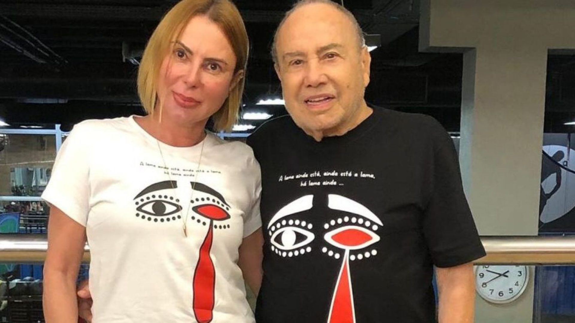 Stênio Garcia e esposa, Mari Saade  • Reprodução/Marilene Saade/Instagram