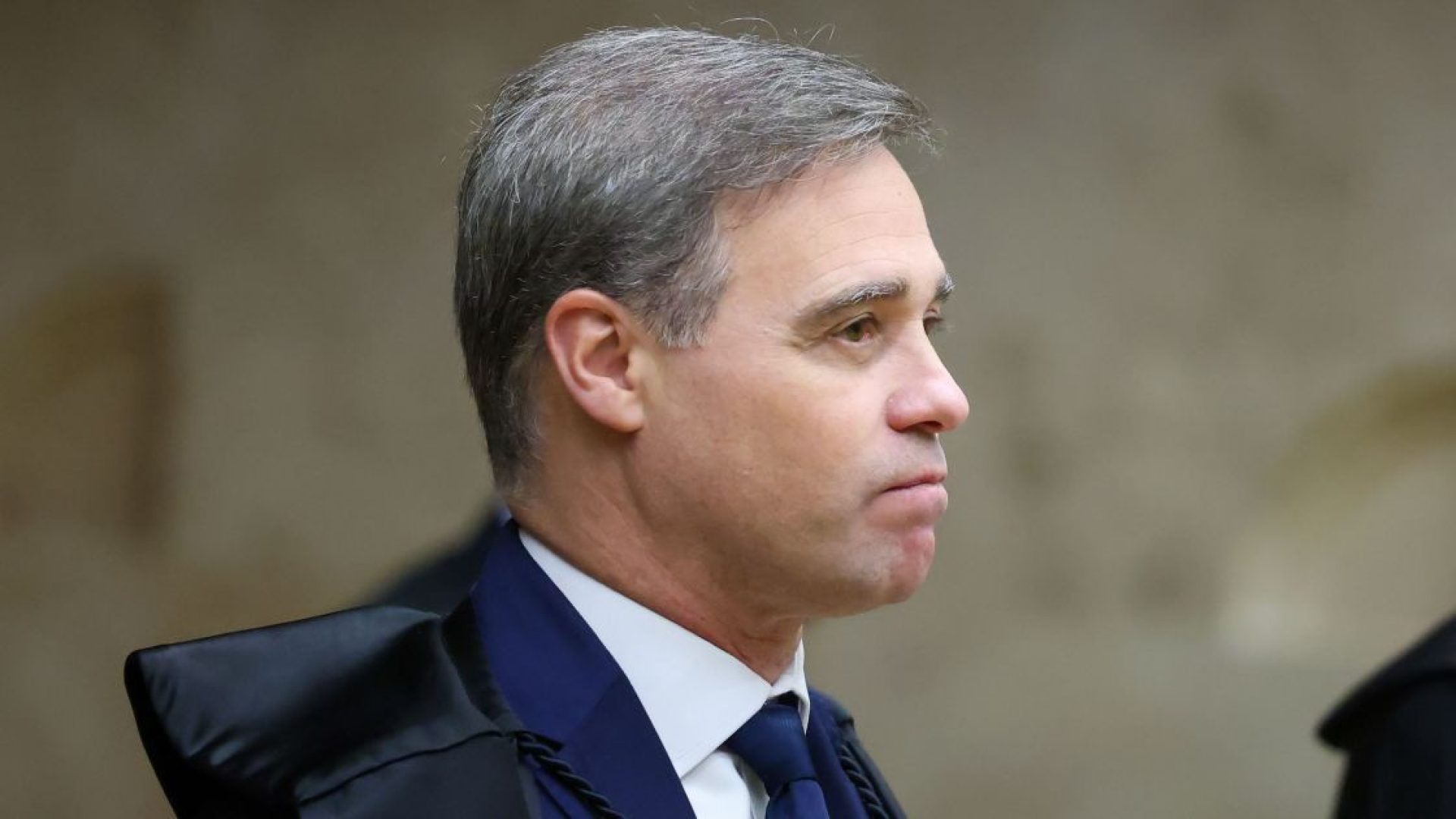 O ministro André Mendonça durante sessão plenária do STF  • Gustavo Moreno/STF