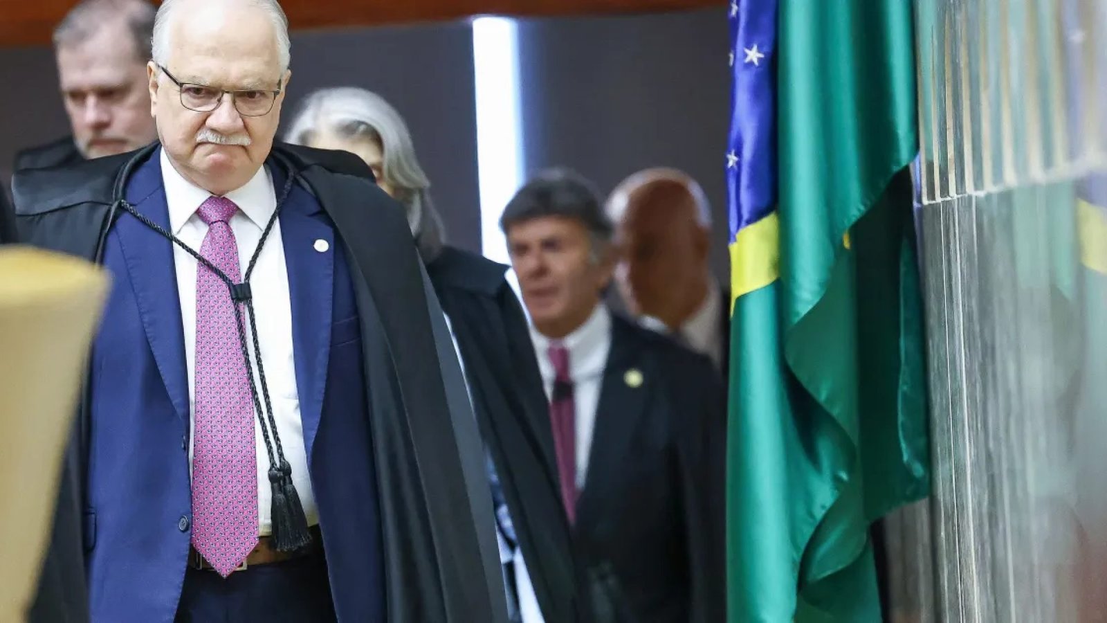 O presidente do STF, ministro Edson Fachin  • Antonio Augusto/STF