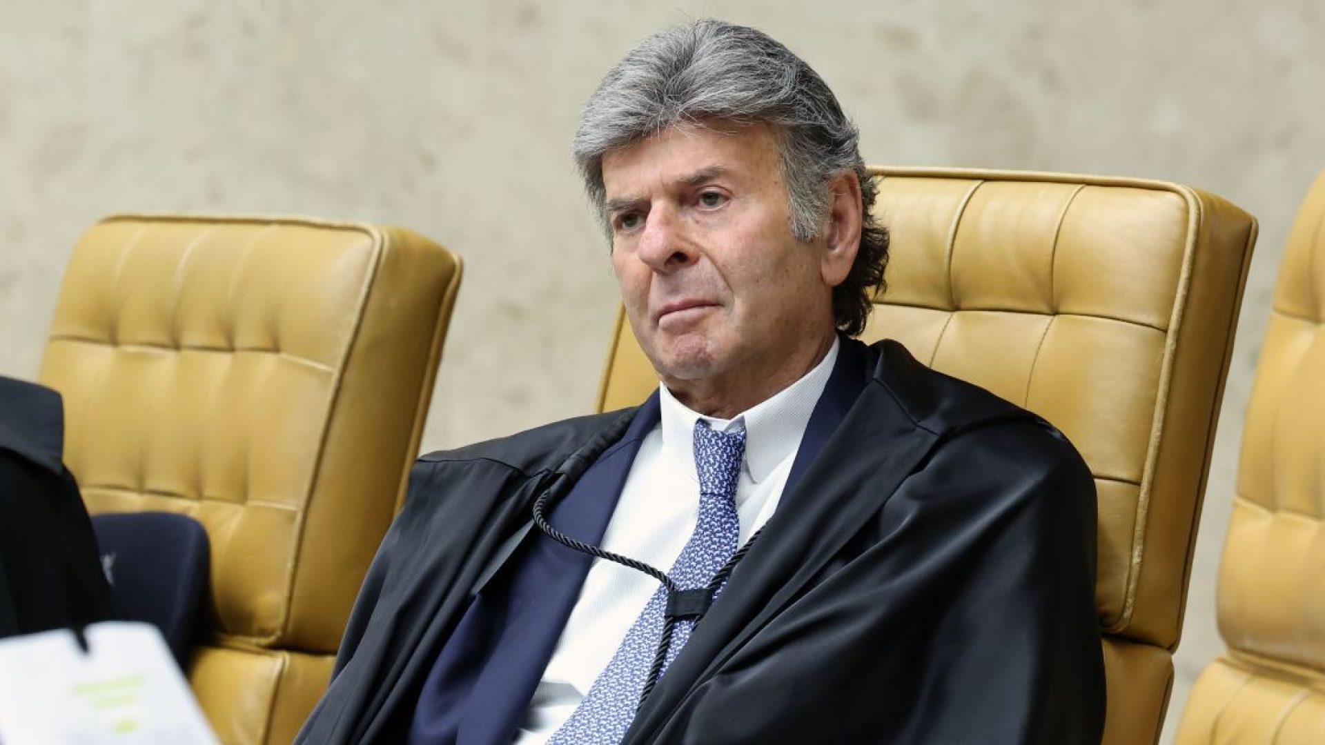 Ministro Luiz Fux em sessão plenária do STF  • Luiz Silveira/STF