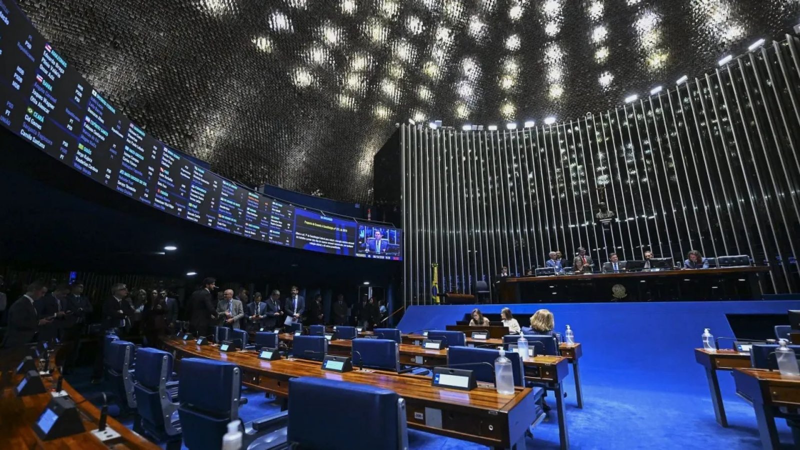 Plenário do Senado Federal durante sessão deliberativa ordinária  • Ton Molina/Agência Senado