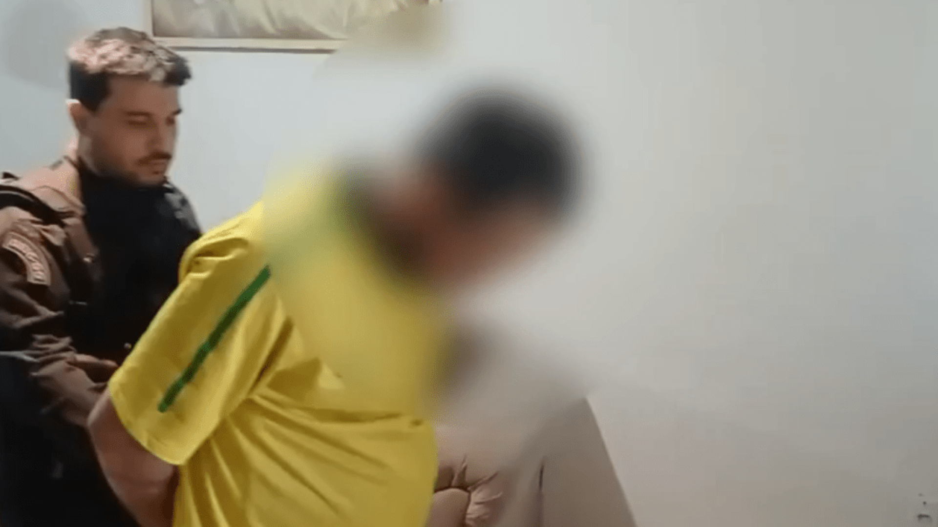 Homem foi preso nesta quarta-feira (6)  • Reprodução/PCGO