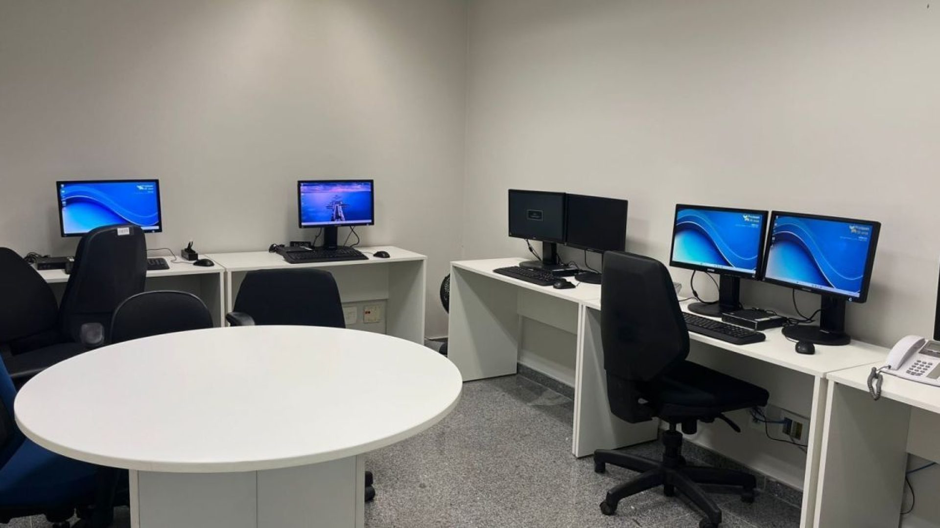 Sala-cofre no Senado federal onde ficarão disponíveis os dados dos telefones de Daniel Vorcaro  • Carol Rosito / CNN Brasil